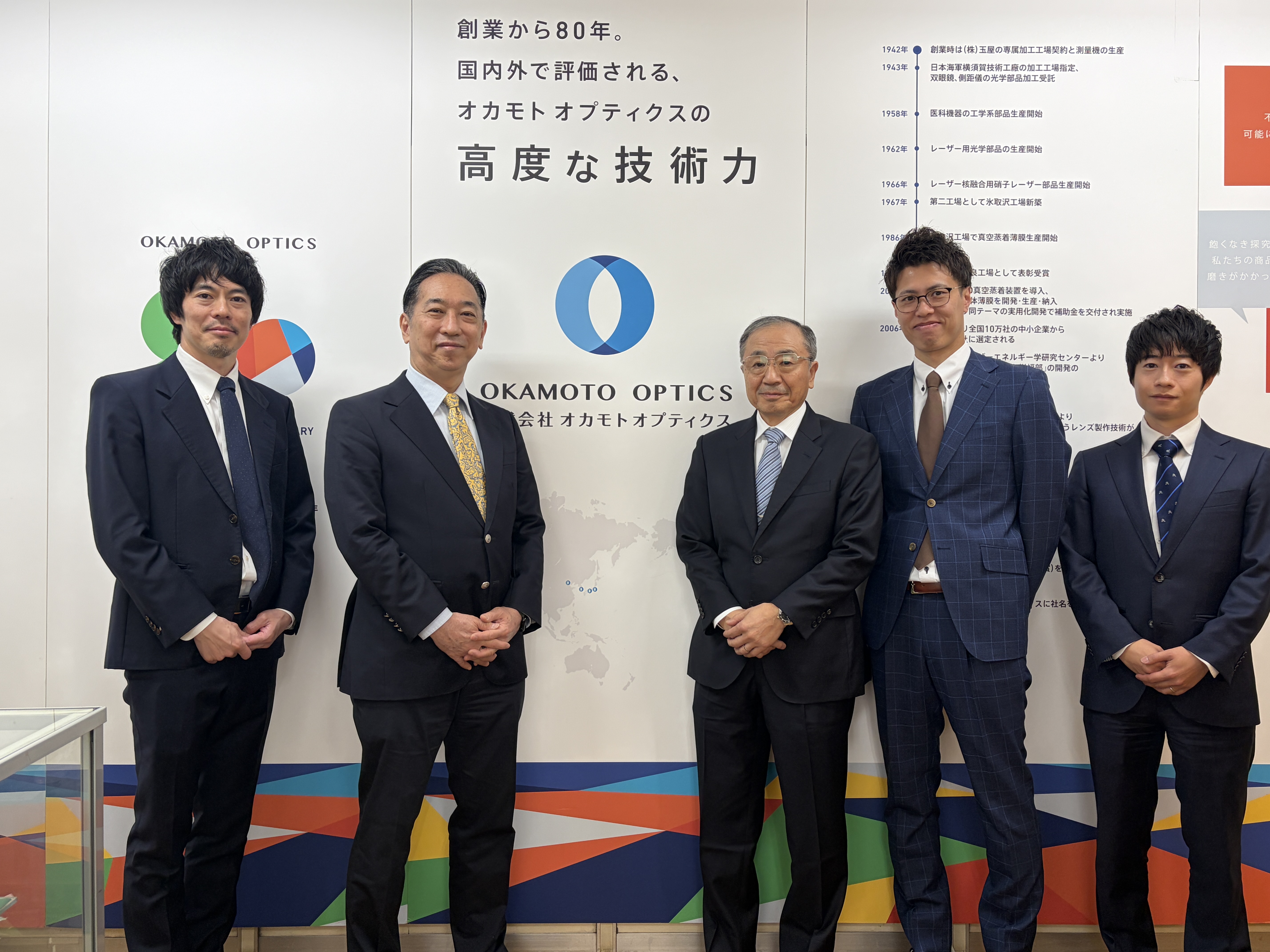 在ルーマニア日本国特命全権大使 片江様ご来社